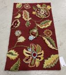 Nila Collection 2'3 x 3'8 Rust Color Rug