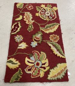 Nila Collection 2'3 x 3'8 Rust Color Rug