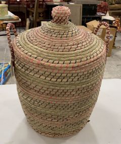 Home Goods Straw Style Basket