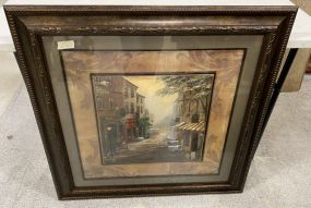 Framed Decorative Streetview Print