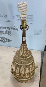 Pottery Decorative Vase Lamp