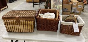 Group of Woven Baskets