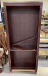 Cherry Finish Pressed Wood Bookcase