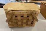 Spilt Woven Picnic Basket