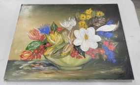 Flower Still Life Painting by Margie Lisenhea