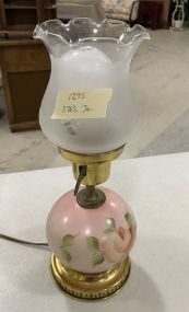 Small Glass Globe Lamp