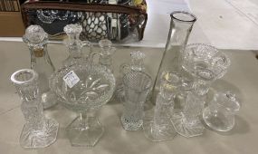 Grouping of Assorted Glassware