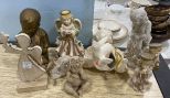 Grouping of Angel Figurines