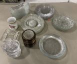 Group of Assorted Glassware, Sterling, and Porcelain