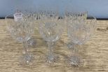 Set of 6 Gorham Cut Glass Sherry Wine