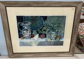 Alvar Sunol Still Life Serigraph