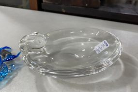 Steuben Glass Bowl with Glass Candy's