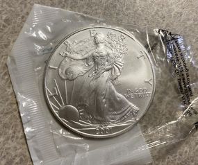 2001 American Eagle Silver Dollar