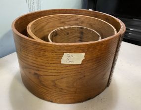 Three Bent Oak E.B. Brye Round Bins