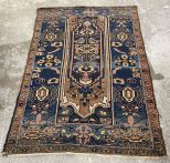 Antique Persian Woven Area Rug 3'8 x 5'6