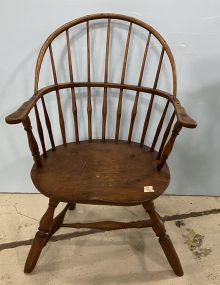 Antique Hand Crafted Primitive Windsor Chair