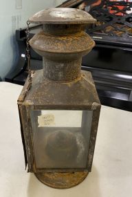Antique Tin Signal Lantern