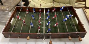 Antique Portable Foosball Set