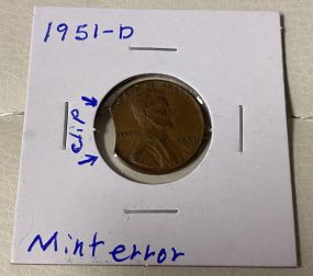 1951-D Mint Error