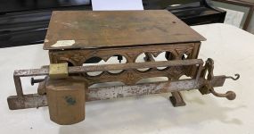 Antique 15 KS Weighting Scale