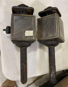 Two Old Light Lanterns
