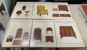 6 Volumes of American Antiques Books