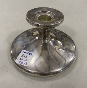 Sterling Weighted Candle Holder