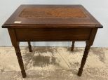 Antique Lift Top Work Desk