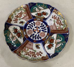 Gold Imari Hand Painted Charger