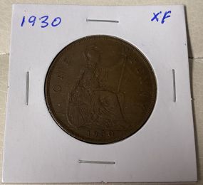 1930 British Large Penny