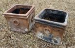 Pair of Terra Cotta Planters