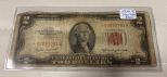 1953B $2 Dollar Red Seal Star Note