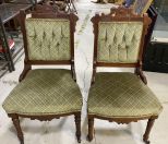 Pair of Victorian Parlor Chairs