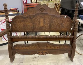 Early 1900's Depression Era Full Size Bed