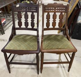 Pair of Victorian Style Side Chairs