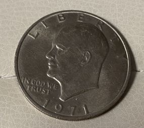 1971-D Eisenhower Dollar