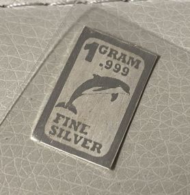 1 Gram .999 Silver Bar