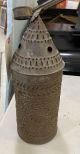 Antique Tin Shadow Lantern