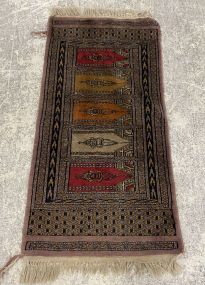 Small Persian Wool Runner 1'7 x 3'3