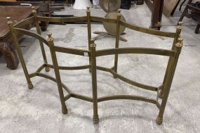 Large Brass Table Base