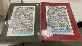 Two Linda Theobald Numbered Mississippi Prints