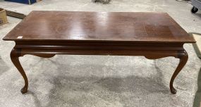 Mahogany Queen Anne Coffee Table