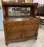 Antique Empire Sideboard