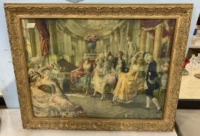 Vintage Ball Room Print