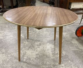 Vintage Round Fold Kitchen Table