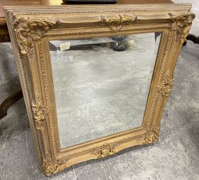 Modern Gold Gilt Mirror