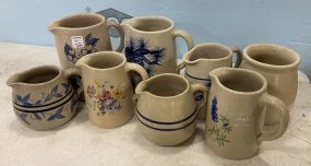 8 Stoneware Crock Pitchers