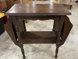 Mahogany Magazine Table