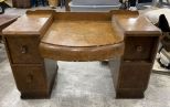 Birds Eye Maple Vanity Base