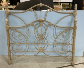 Painted Iron Full Size Bed